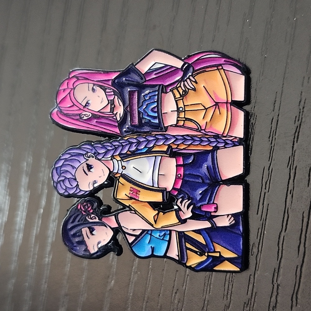 K-Pop Demon Hunters Inspired Enamel Pin
